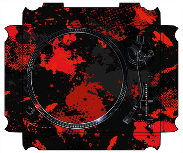 Technics 1200 / 1210 MK7 Skin Conflict Red